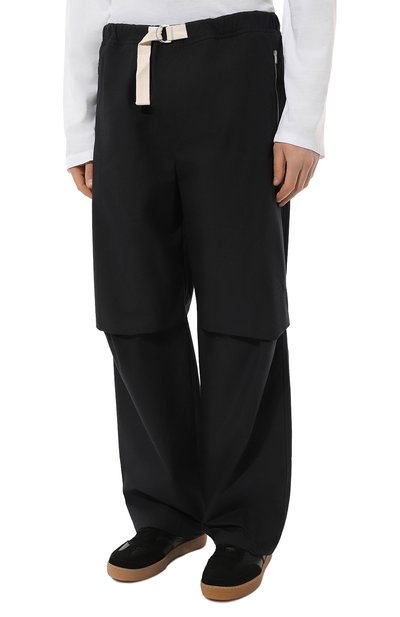 Хлопковые брюки JIL SANDER, арт. J47KA0214/J45039, фото 3