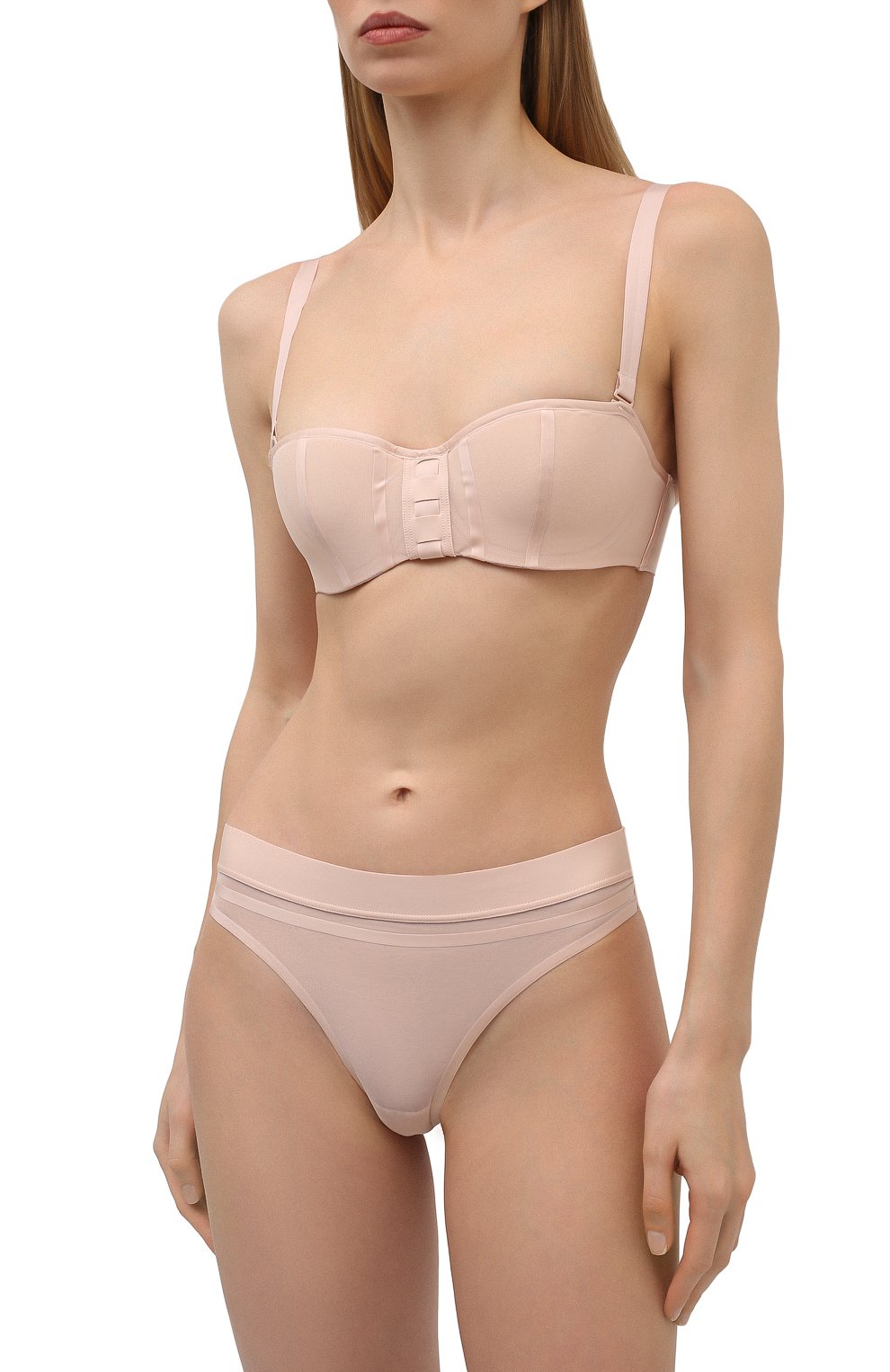 Бюстгальтер с плотной чашкой CHANTAL THOMASS бежевого цвета по цене 12800 руб., арт. T02D20, фото 2 Бюстгальтер с плотной чашкой CHANTAL THOMASS, арт. T02D20, фото 2