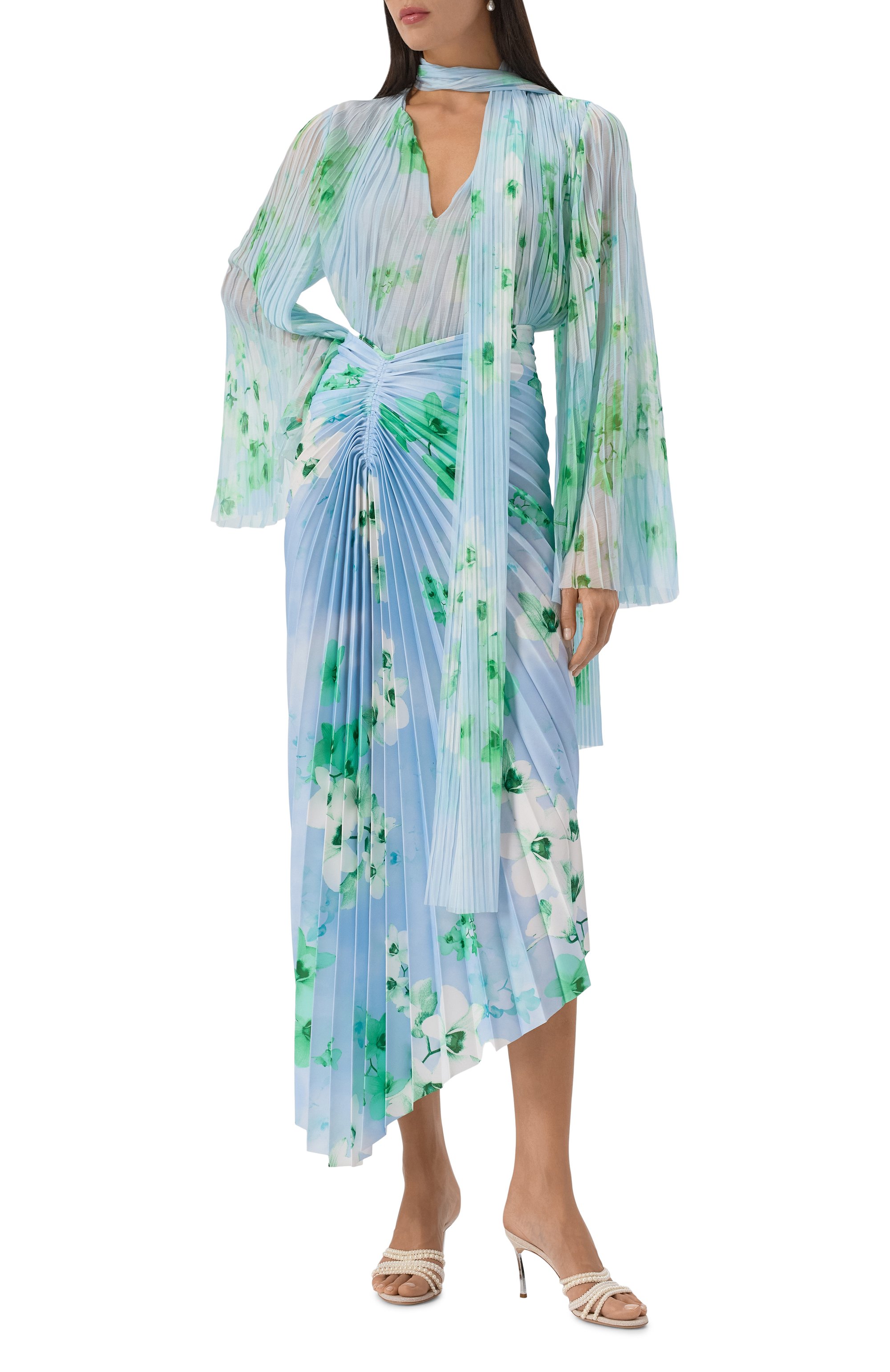 Плиссированная юбка PINKO, арт. 104678/A2F2, фото 2