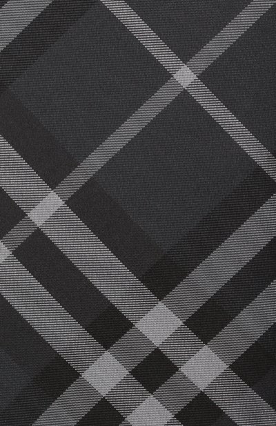 Шелковый галстук BURBERRY серого цвета по цене 21200 руб., арт. 8017265, фото 4 Шелковый галстук BURBERRY, арт. 8017265, фото 4