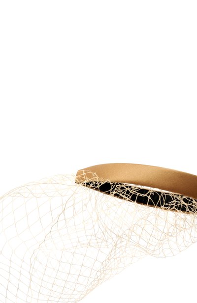 Ободок для волос PANFIL коричневого цвета по цене 9000 руб., арт. 11K-VL, фото 3 Ободок для волос PANFIL, арт. 11K-VL, фото 3