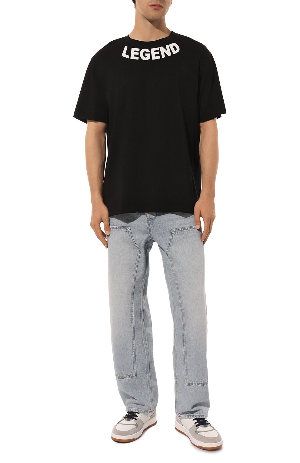 Хлопковая футболка BISIBIGLIO, арт. 0F LEGEND, фото 2