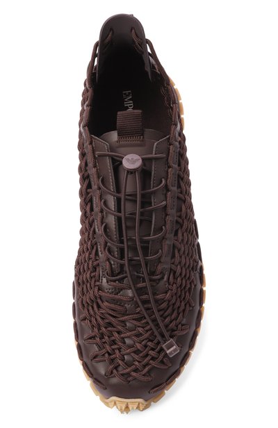 Комбинированные кроссовки EMPORIO ARMANI, арт. EM007306/AF29407, фото 5