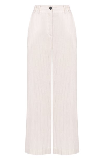 Женские брюки изо льна и хлопка ISABEL BENENATO, арт. DW03S26