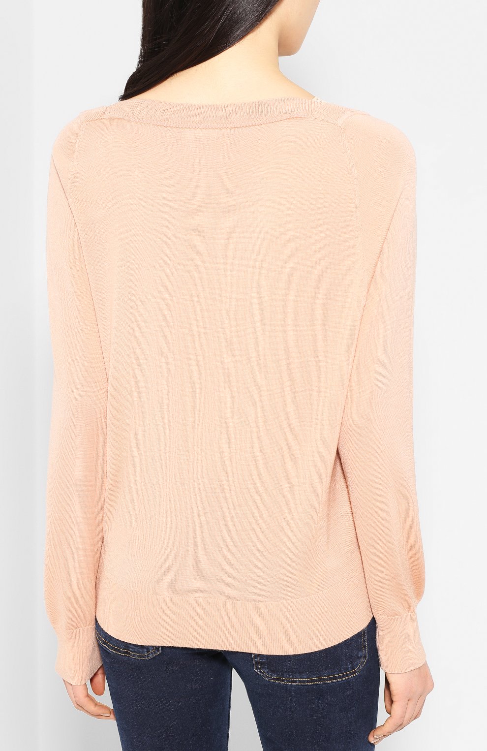 Пуловер из смеси шерсти и шелка CHLOÉ, арт. CHC20SMP10550, фото 4