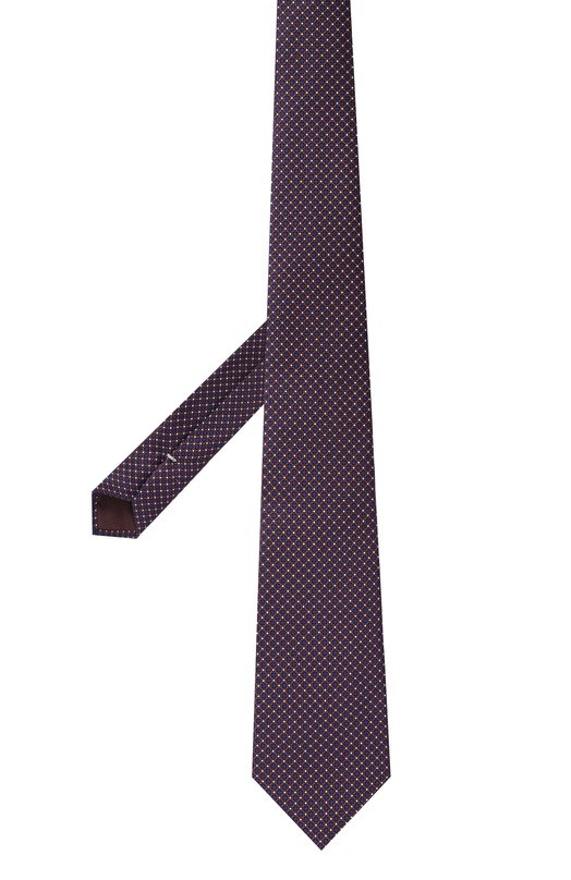 Шелковый галстук Canali 18/HJ04335 Фиолетовый  18/HJ04335 Фото 3