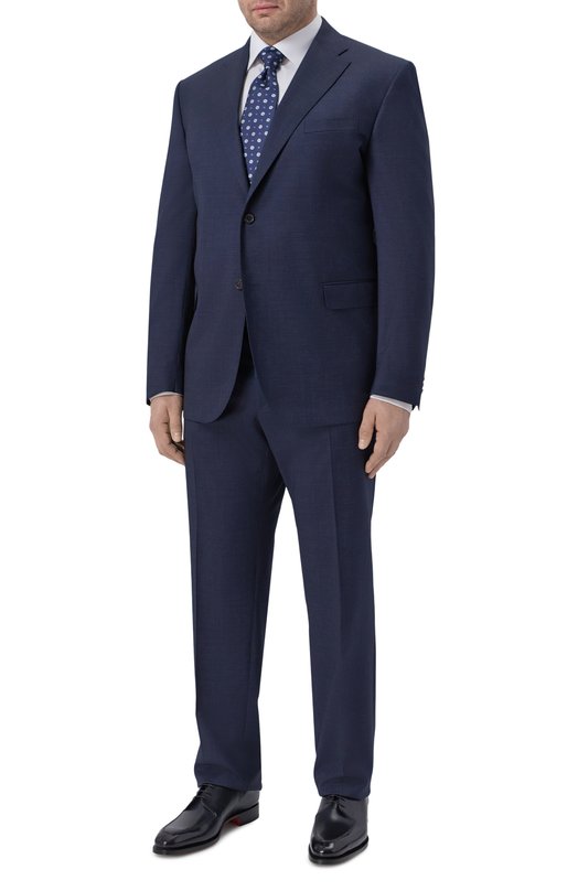 Шерстяной костюм Corneliani 276008/2717560_SET Синий 276008/2717560_SET