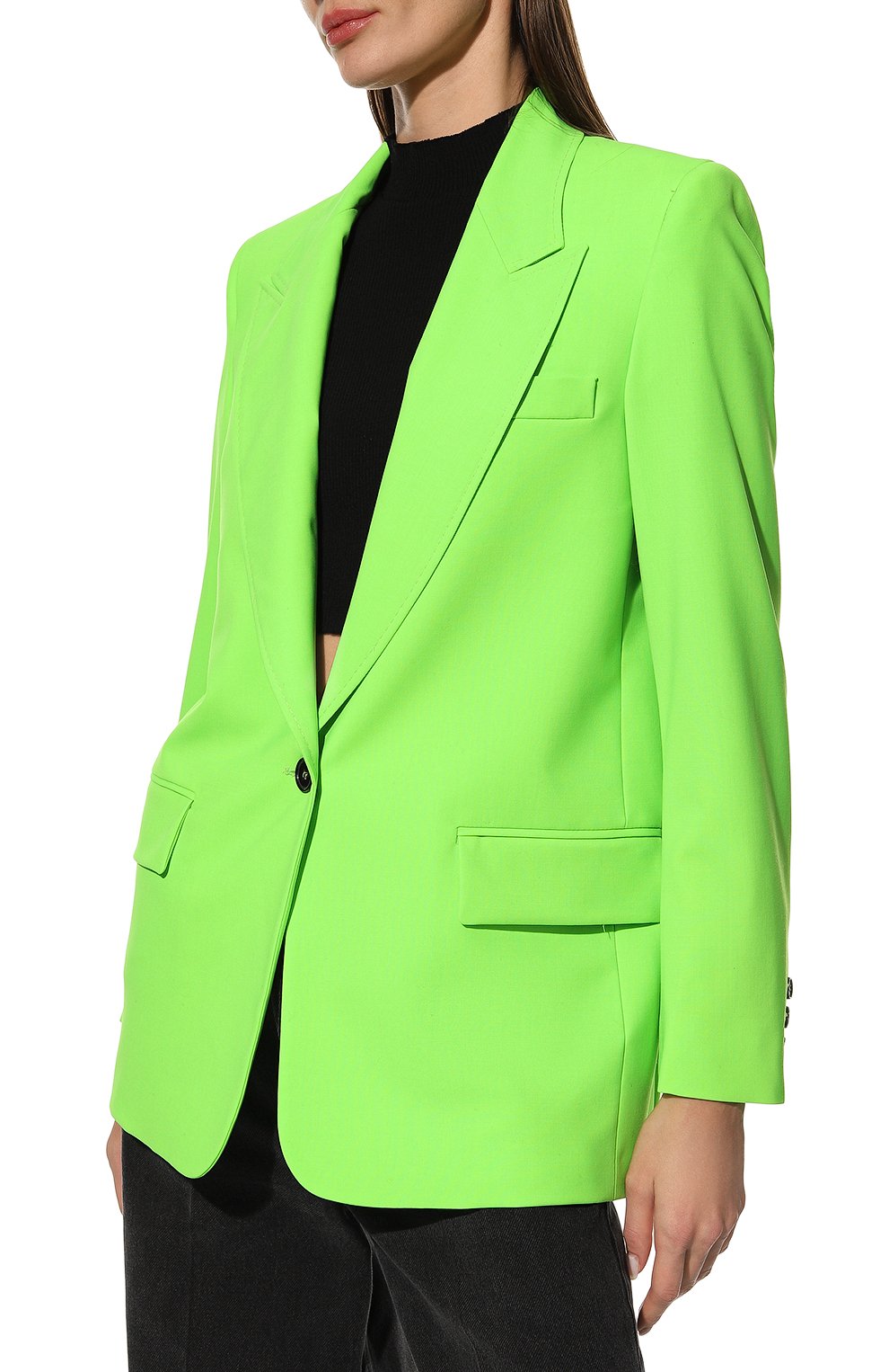 Шерстяной жакет MSGM, арт. 3341MDG17 227603, фото 3