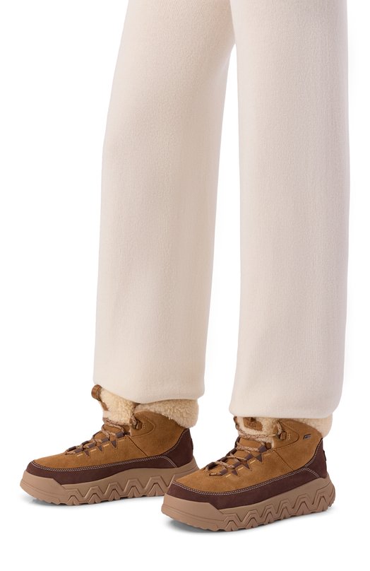 Замшевые ботинки TerreTrail Cozy Lace UGG 1158210 Коричневый  1158210 Фото 2