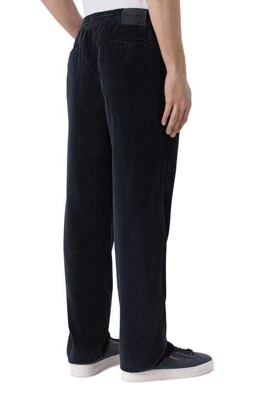 Вельветовые брюки Kiton UPLACRK0138H22 Чёрный  UPLACRK0138H22 Фото 4