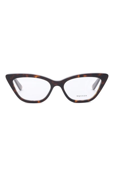 Оправа ALEXANDER MCQUEEN коричневого цвета по цене 26300 руб., арт. AM0560 002, фото 2 Оправа ALEXANDER MCQUEEN, арт. AM0560 002, фото 2