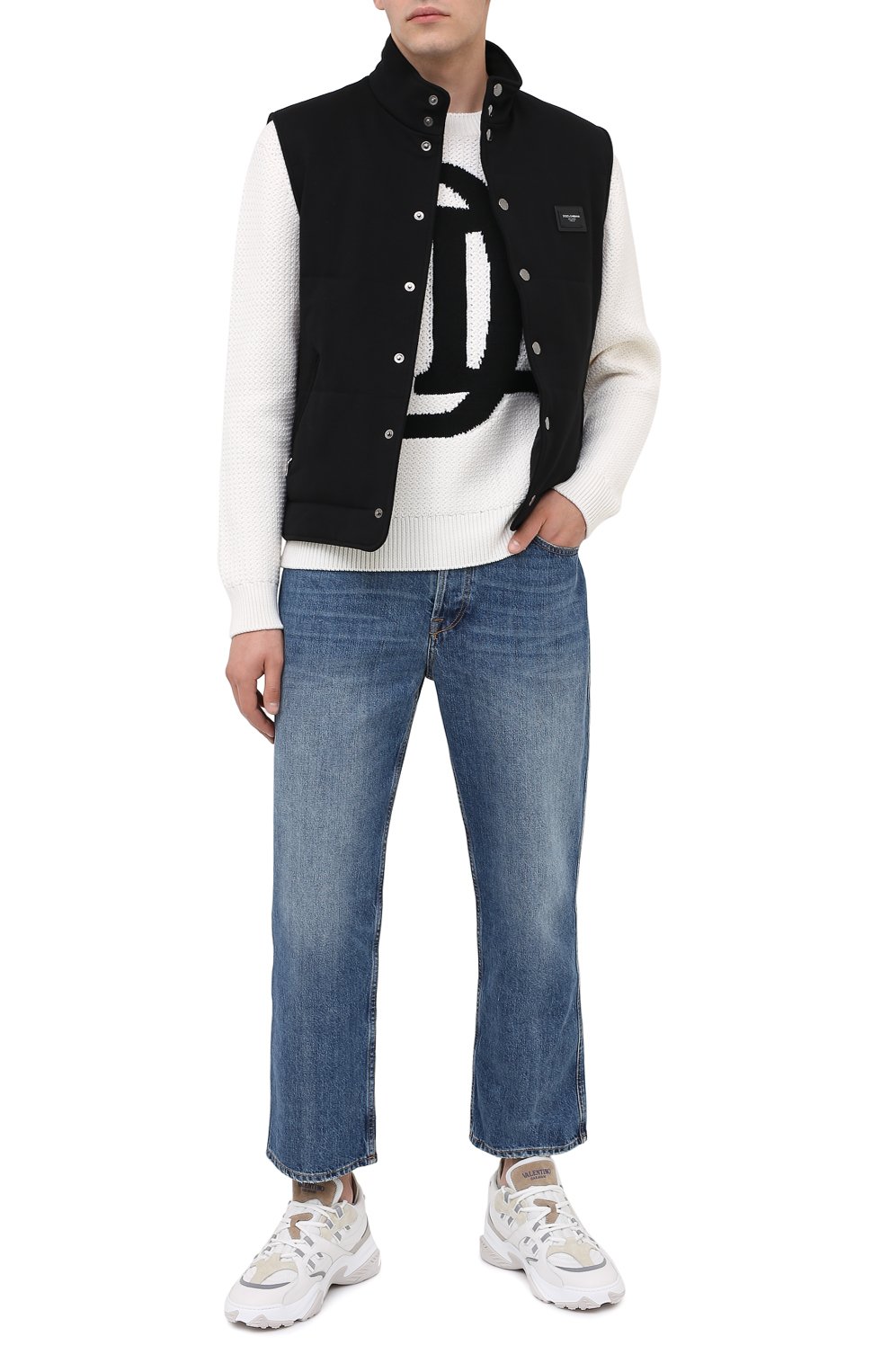 Шерстяной свитер DOLCE & GABBANA, арт. GXB34T/JAVXB, фото 3