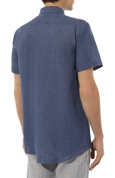 Льняная рубашка ZEGNA, арт. UDX38A7/SCF5, фото 4