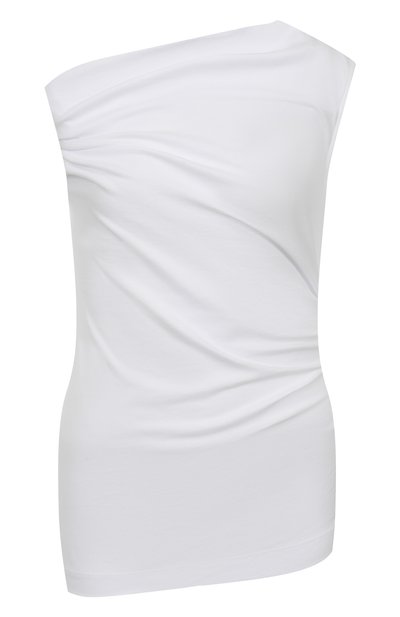 Женский хлопковый топ DRIES VAN NOTEN, арт. 011111/2603