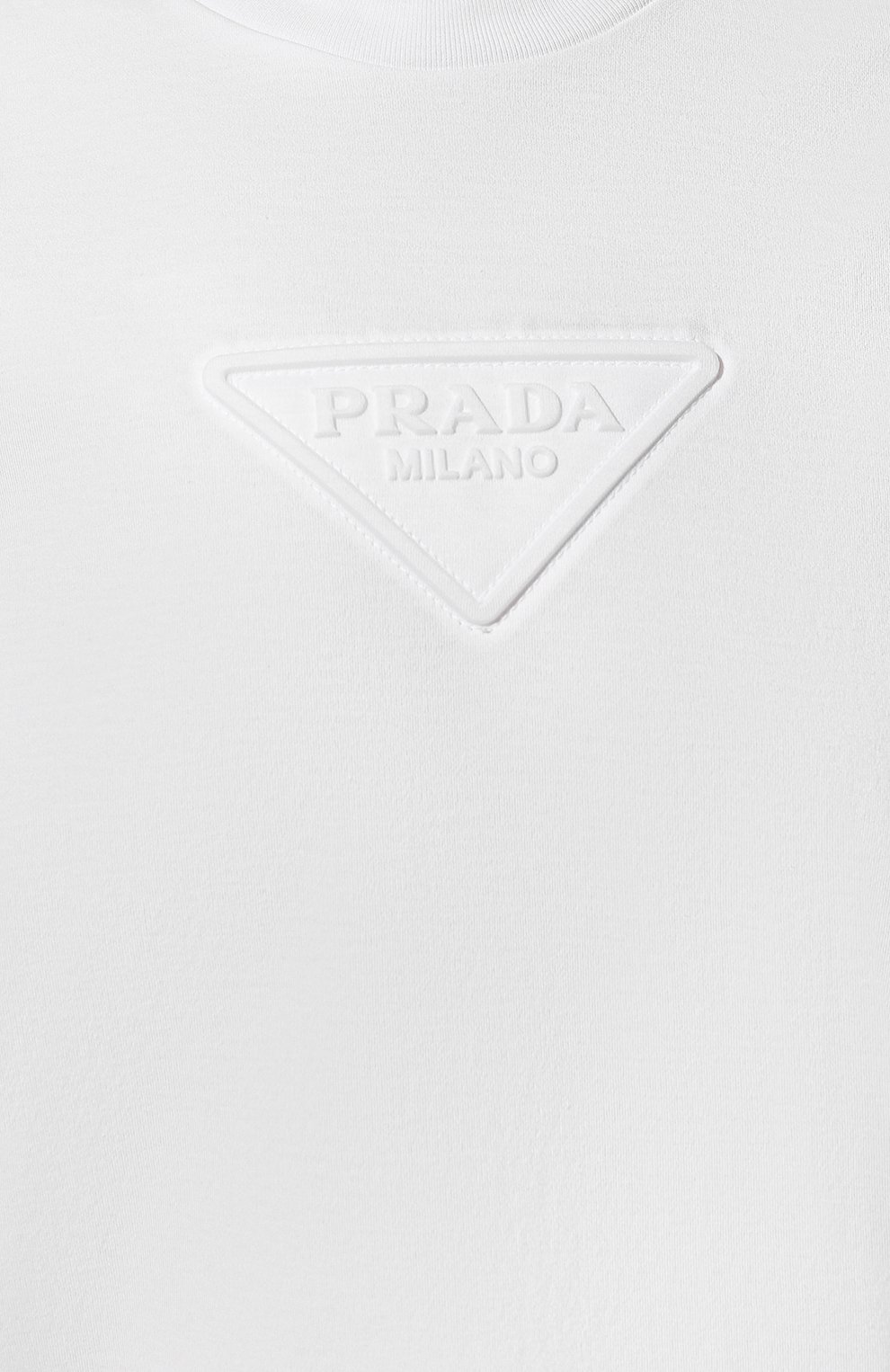 Хлопковая футболка PRADA, арт. 35838-10YI-F0009-161, фото 5