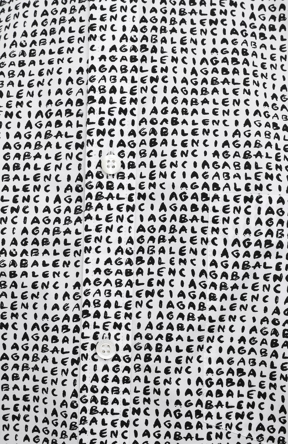 Хлопковая рубашка BALENCIAGA, арт. 658956/TKL40, фото 5