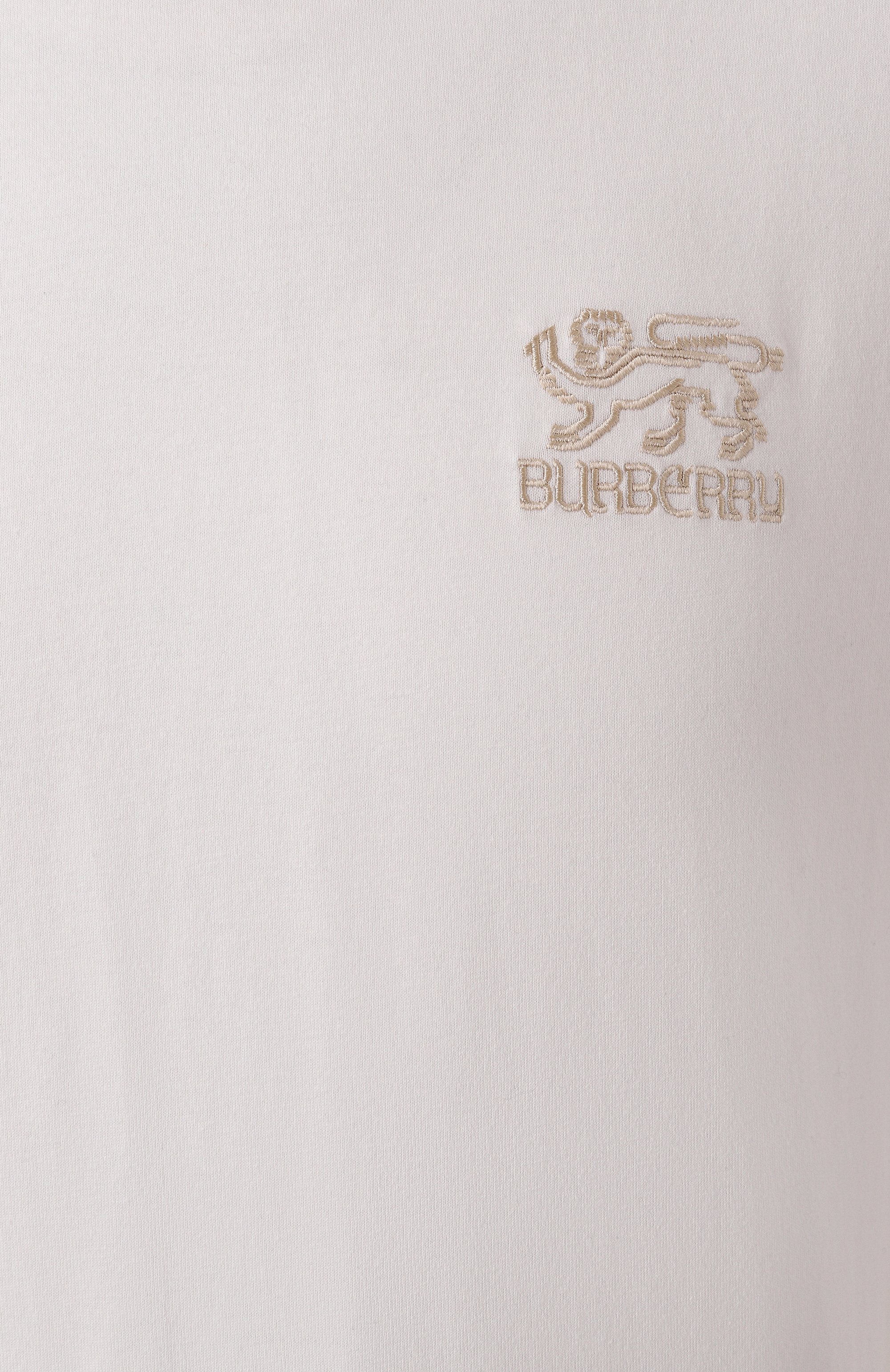 Хлопковая футболка BURBERRY, арт. 8101901, фото 6