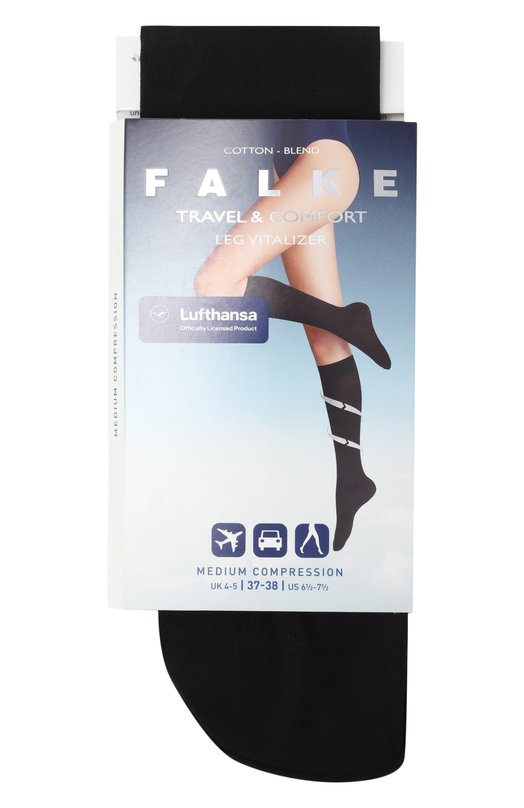 Гольфы Falke 46866. Чёрный 46866.