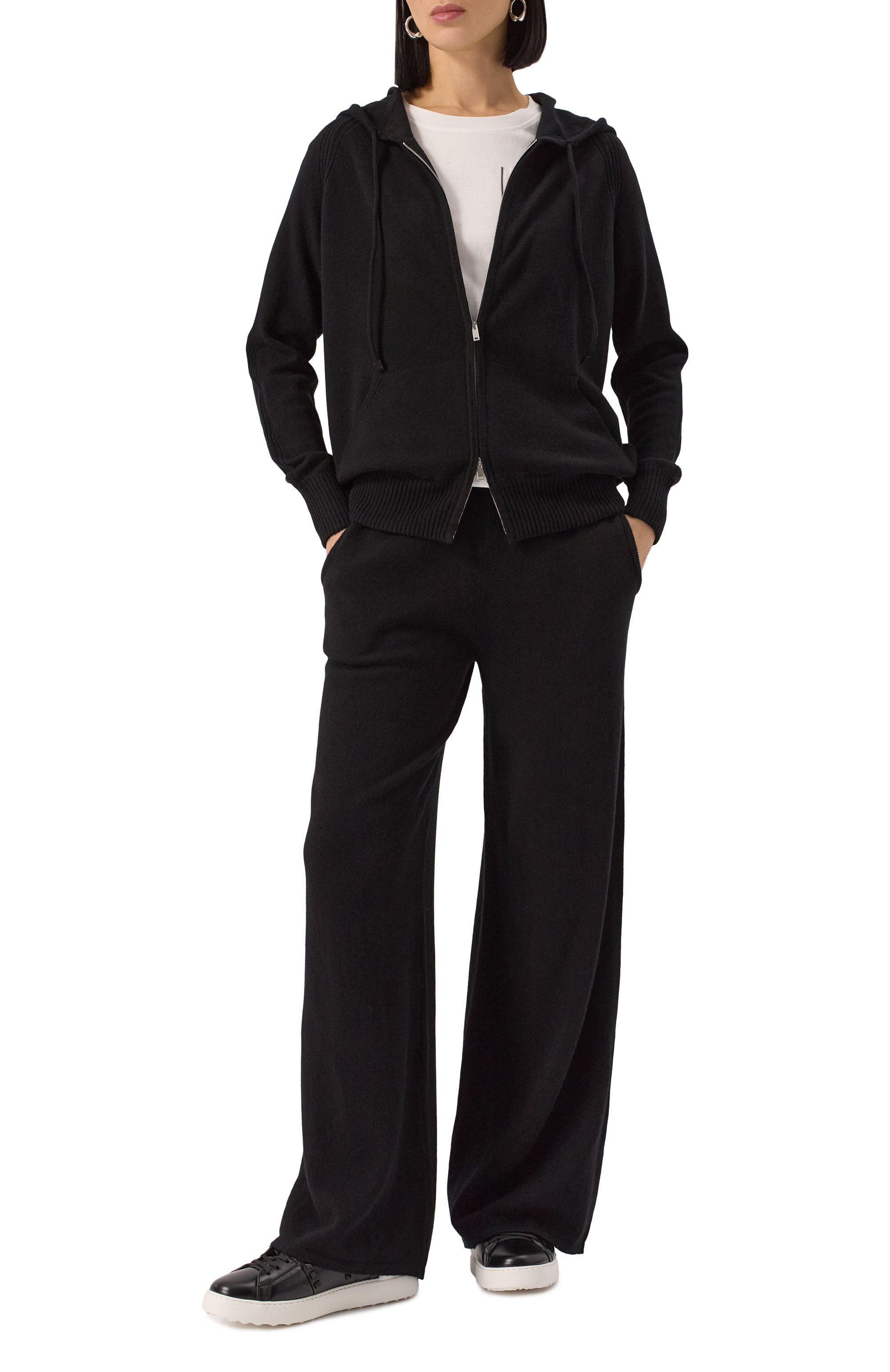 Кожаные кеды rockstud untitled VALENTINO, арт. 5W0S0A01/BGC, фото 2