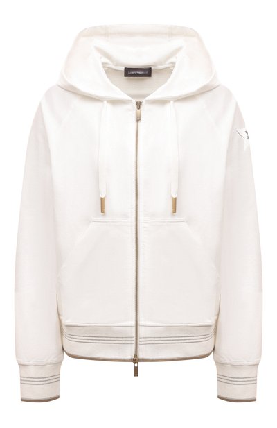 Женский хлопковая толстовка LORENA ANTONIAZZI, арт. FE06AE/9999