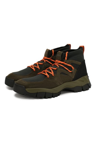 Комбинированные ботинки TOD’S, арт. XXM81B0BX70M7Q, фото 1