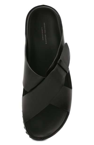 Кожаные шлепанцы OFFICINE CREATIVE, арт. AG0RA`/003/SPALLA PIUMA, фото 5