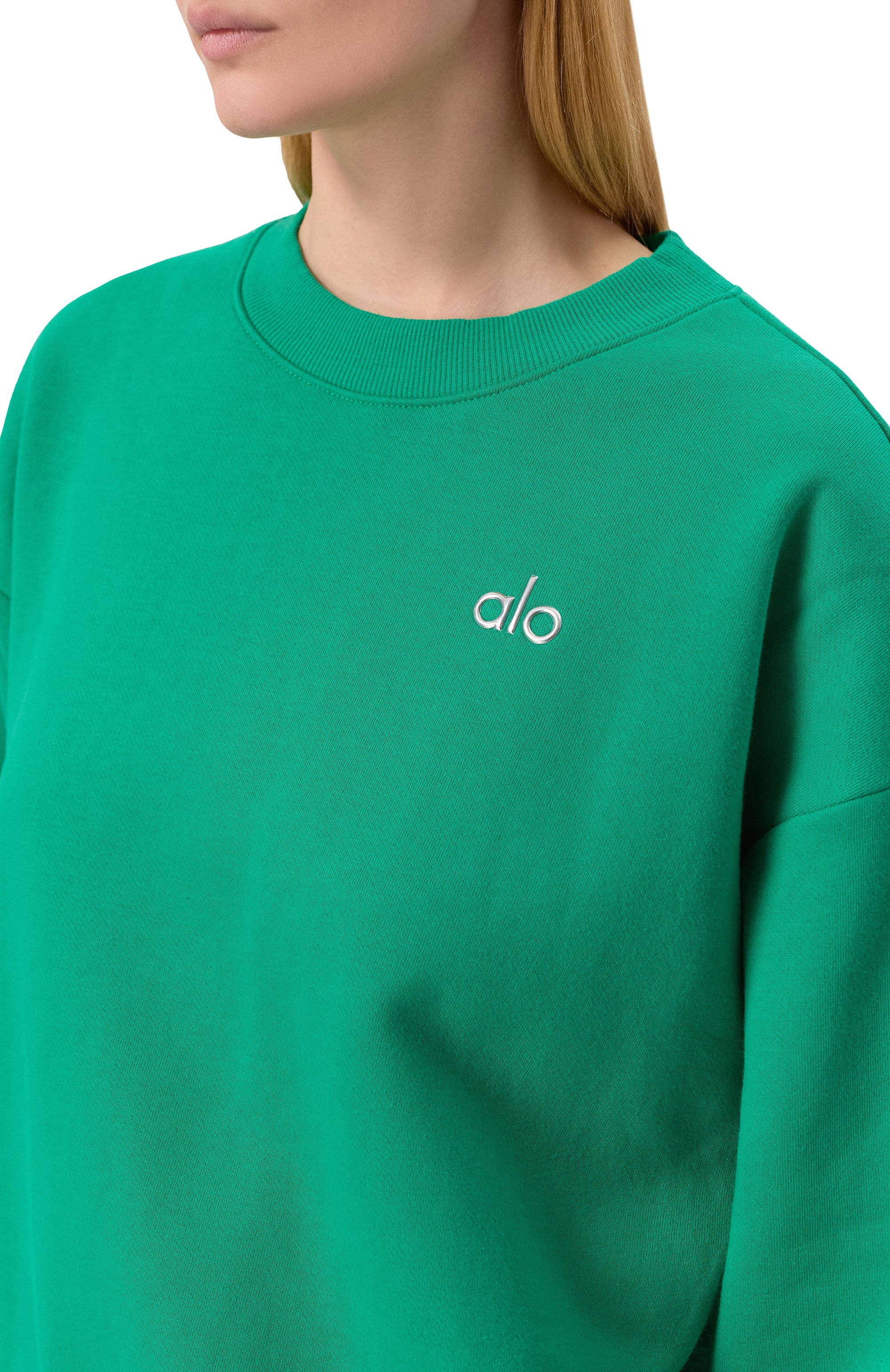 Хлопковый свитшот ALO YOGA, арт. U3018RG, фото 5