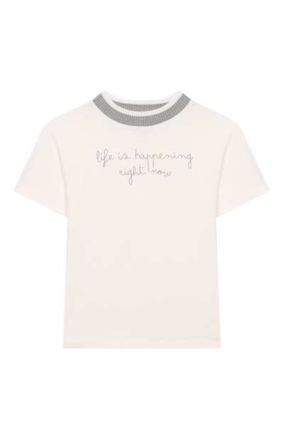 Хлопковая футболка ELEVENTY, арт. EX8P31/Z3119/6-8, фото 1