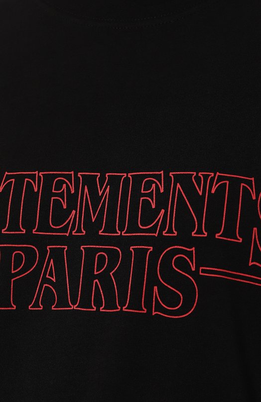 фото Хлопковая футболка vetements