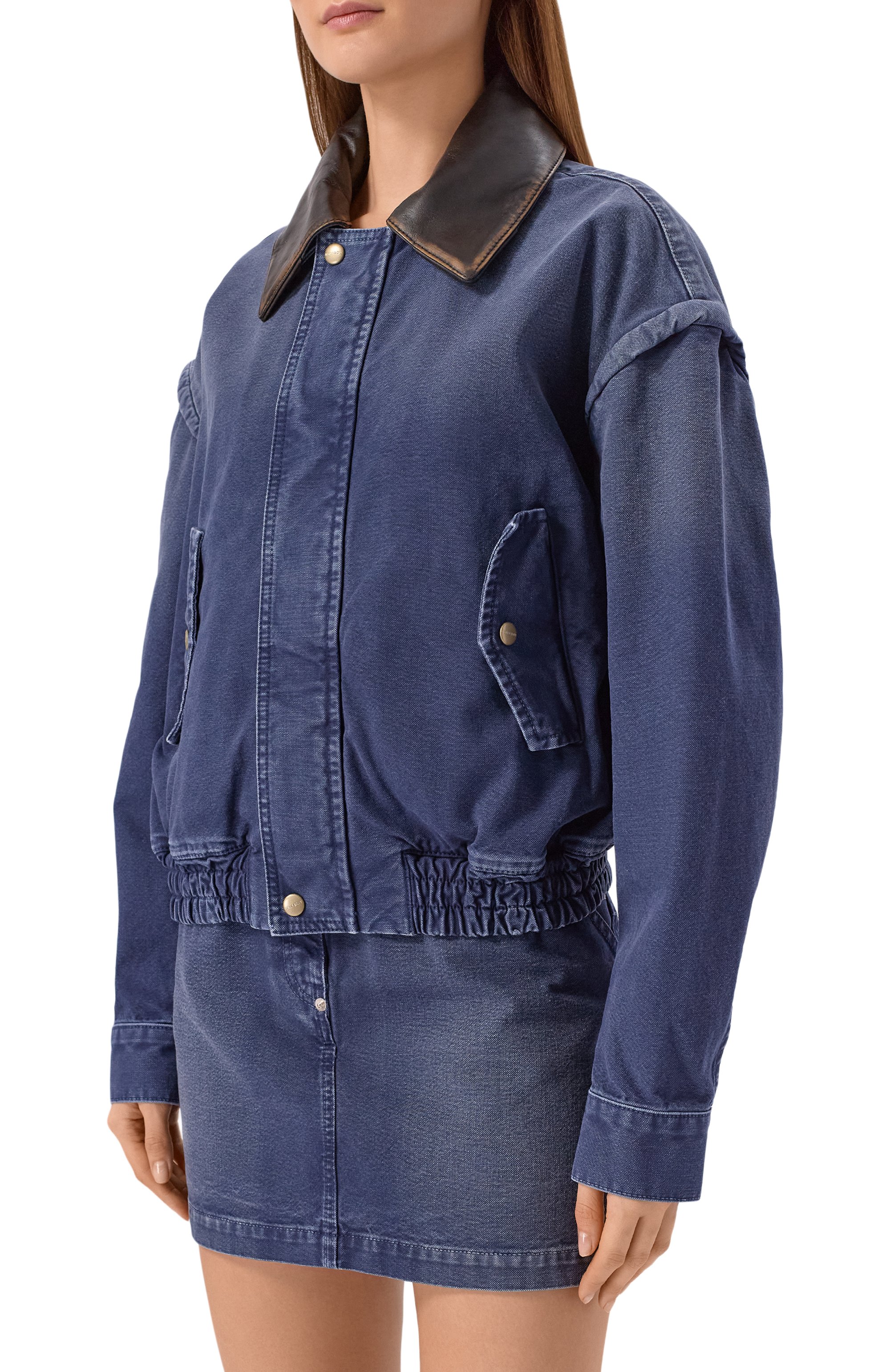 Джинсовая куртка HALFBOY, арт. HS261W0158 CV002/JET SET B0MBER, фото 3