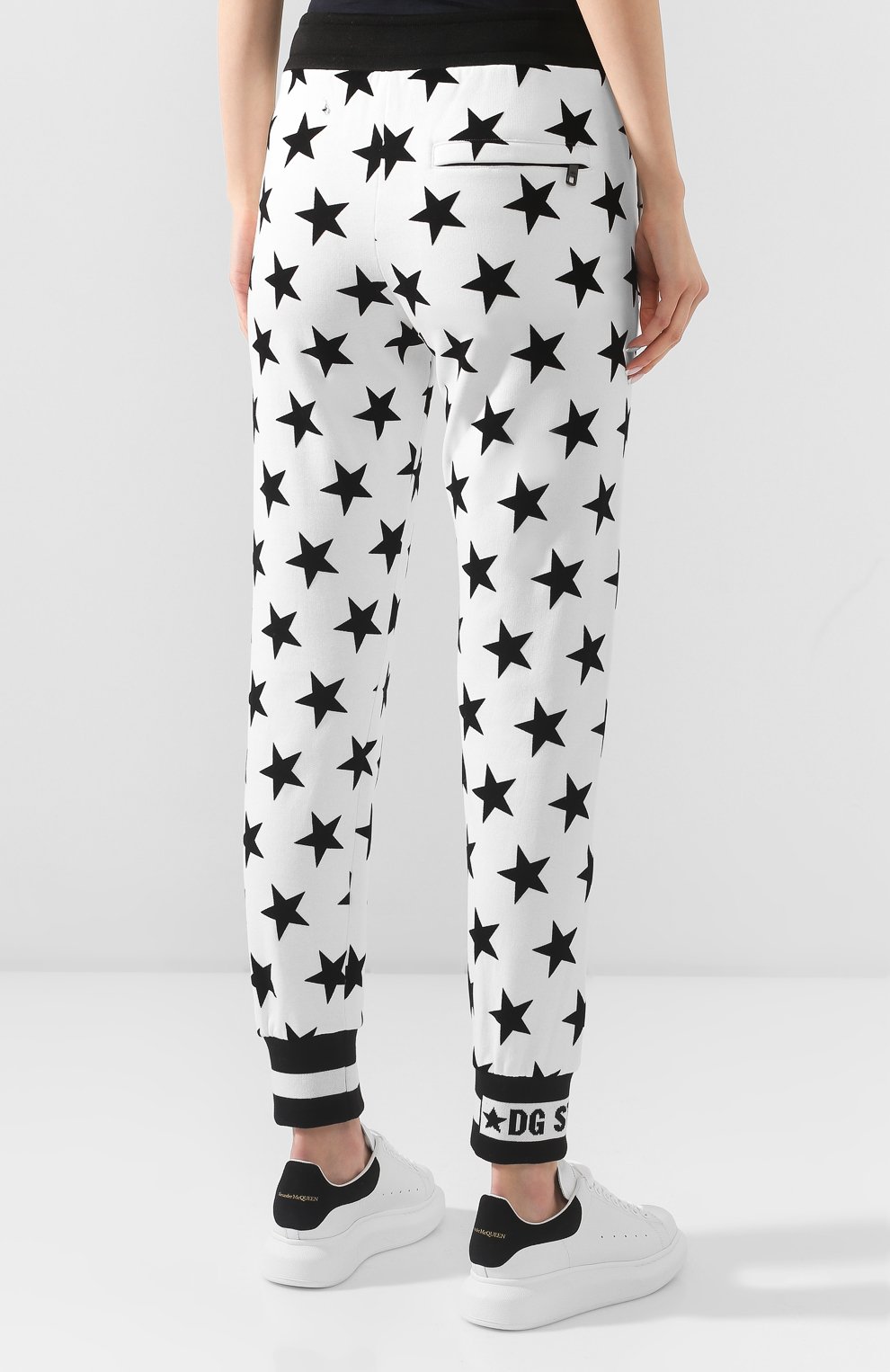 Хлопковые джоггеры DOLCE & GABBANA, арт. FTBL5Z/G7TRJ, фото 4