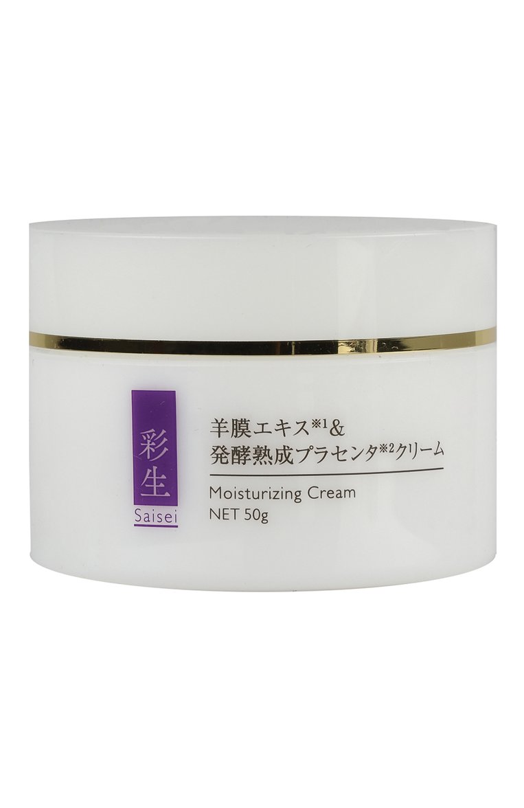 Увлажняющий крем для лица saisei moisturizing cream (50g) LA MENTE бесцветного цвета, арт. 4543802603476 | Фото 1 (Косметика кросс-кт: Уход У; Региональные ограничения белый список (Axapta Mercury): Не проставлено; Нос: Не проставлено; Тип продукта: Кремы; Назначение: Для лица)