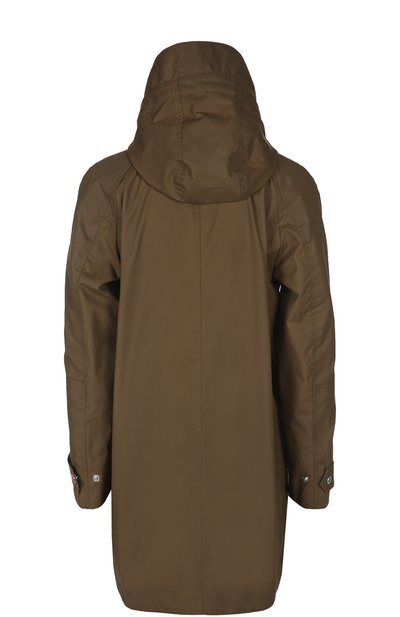 Асимметричная парка с капюшоном BELSTAFF хаки цвета по цене 58500 руб., арт. 72030074, фото 2 Асимметричная парка с капюшоном BELSTAFF, арт. 72030074, фото 2