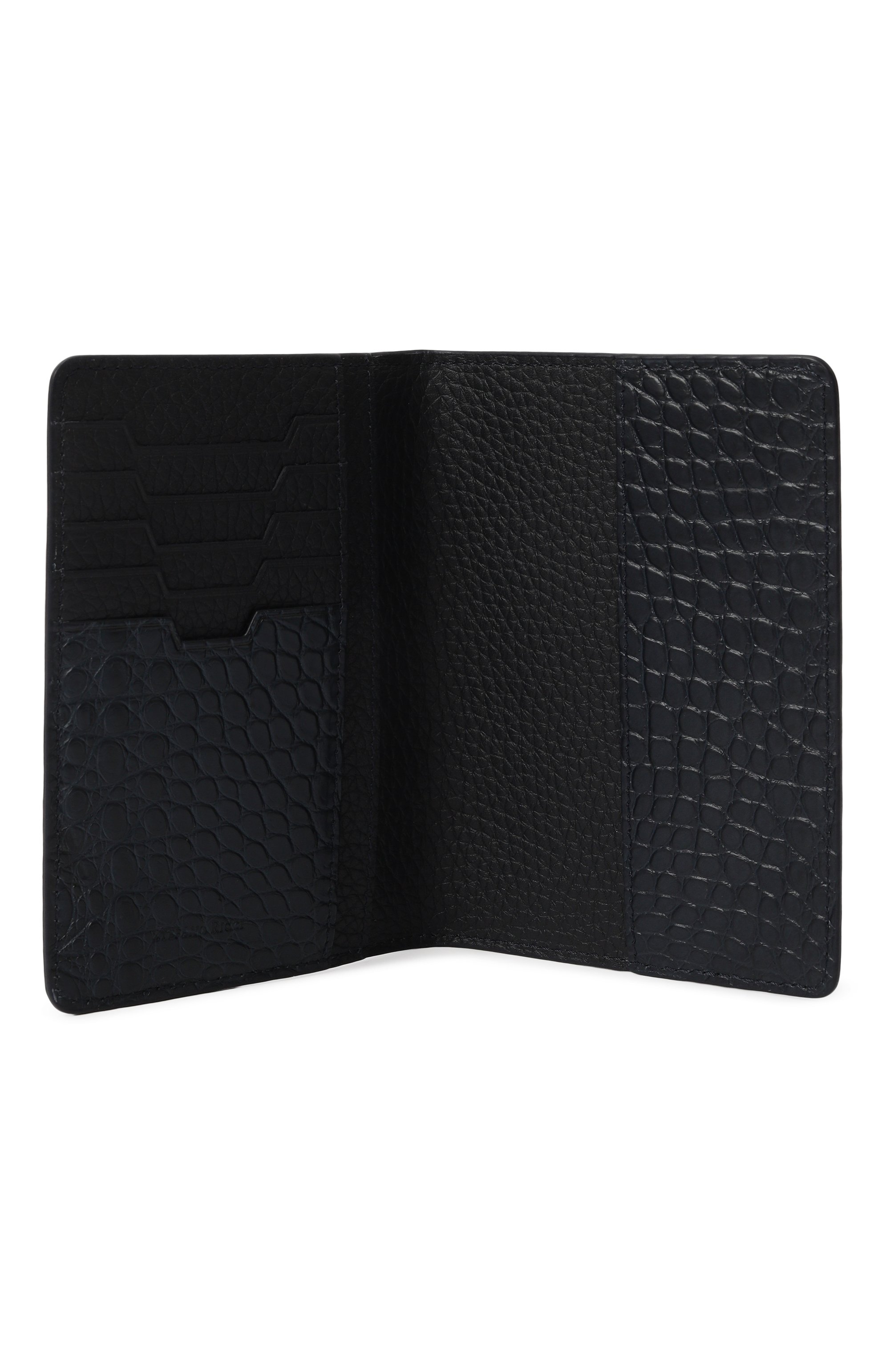 Обложка для паспорта с отделкой из кожи аллигатора STEFANO RICCI, арт. PP308P/VDALG, фото 3