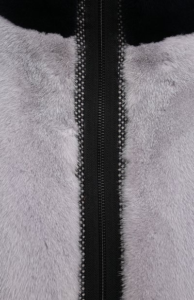 Шуба из меха норки FURLAND серого цвета по цене 354000 руб., арт. 0067400110229600922, фото 5 Шуба из меха норки FURLAND, арт. 0067400110229600922, фото 5