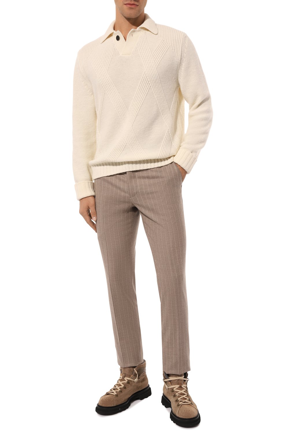 Шерстяные брюки ANDREA CAMPAGNA, арт. VULCAN023/LP1309X, фото 2