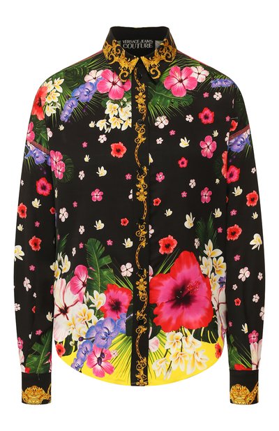 Женская рубашка из вискозы VERSACE JEANS COUTURE, арт. B0HVA609-VDP208/S0671