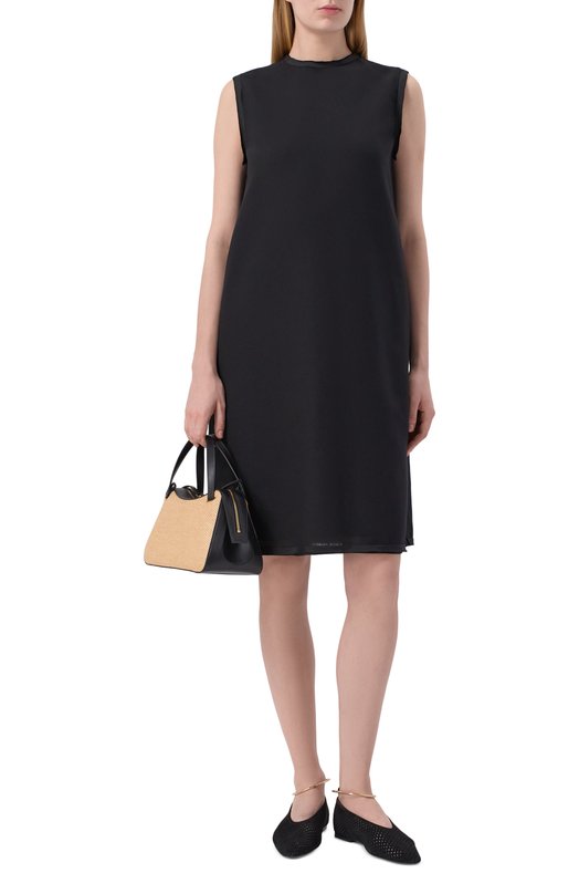 Замшевые балетки Jil Sander J15WZ0038/P7587 Чёрный  J15WZ0038/P7587 Фото 3