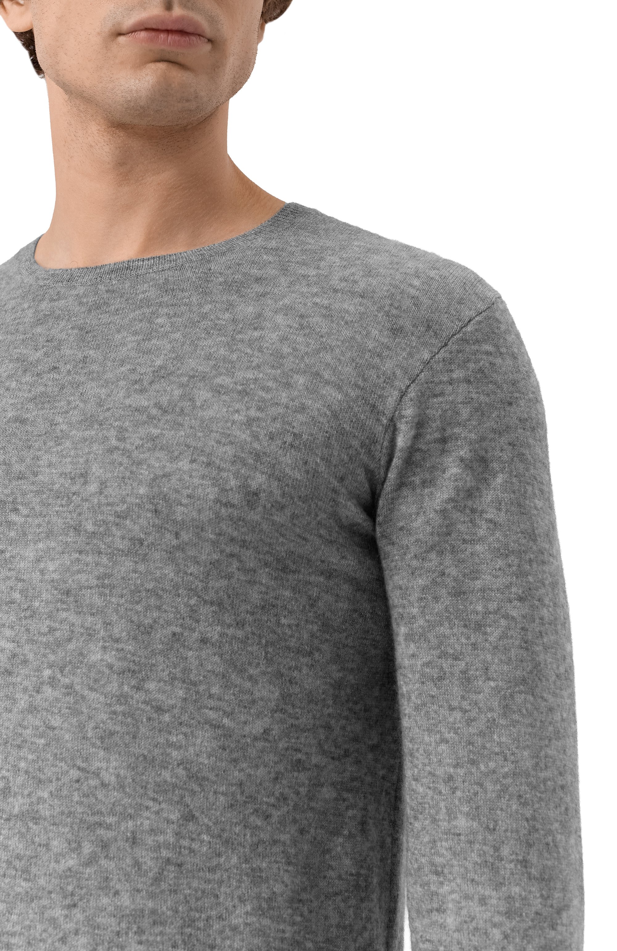 Джемпер из кашемира и шелка SAINT LAURENT, арт. 780075/Y76LZ, фото 5