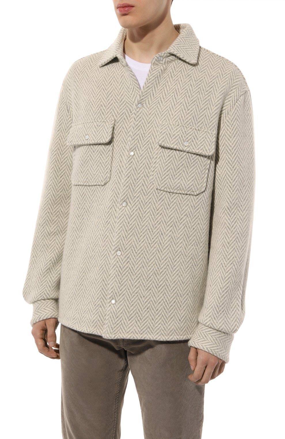 Шерстяная куртка-рубашка MARCO PESCAROLO, арт. NEXT/50Y14, фото 3