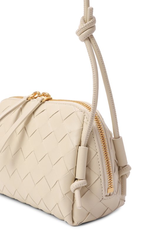 Сумка Concert Pouch Bottega Veneta 794258/VCPP1 Кремовый  794258/VCPP1 Фото 6