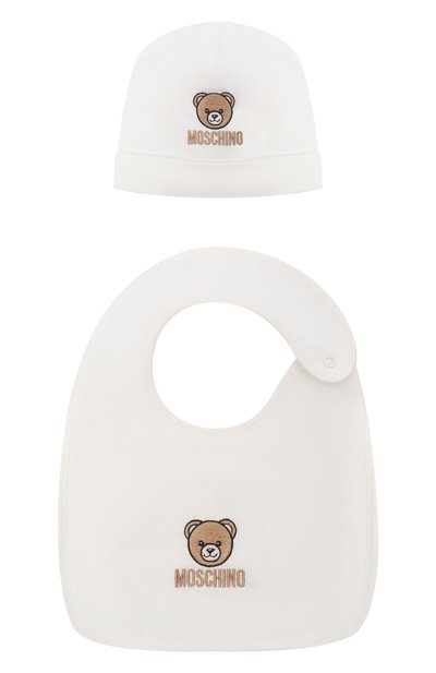 Комплект из шапки и нагрудника MOSCHINO, арт. MRY03E/LAA23