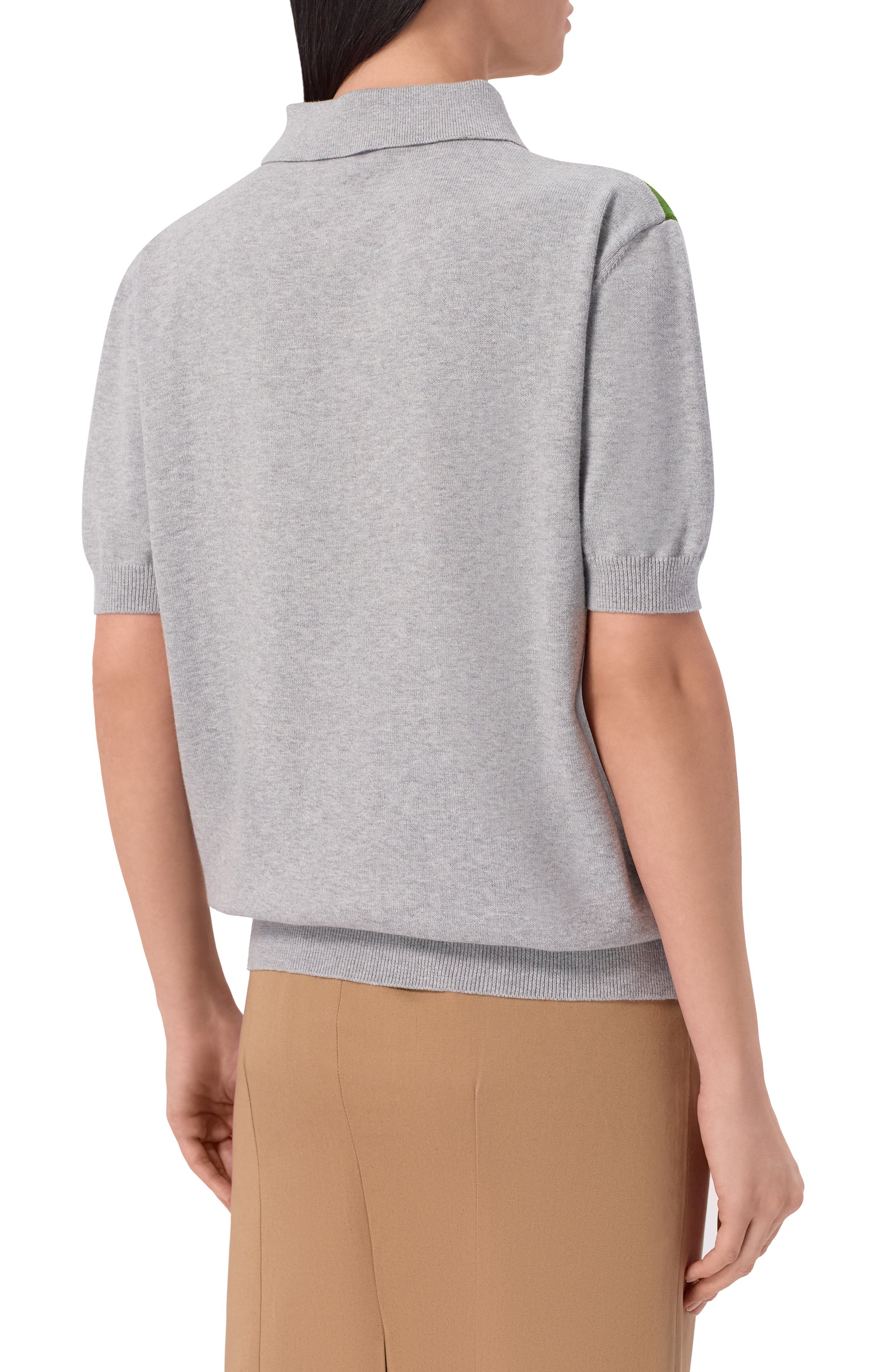 Поло из хлопка и кашемира ADDICTED, арт. AD2601, фото 4