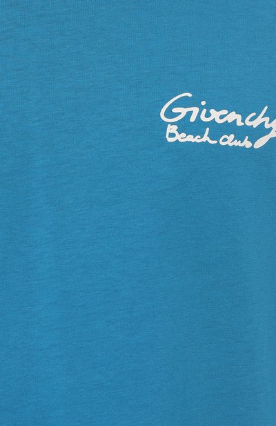 Хлопковая футболка GIVENCHY, арт. BM716R/3YEV, фото 5