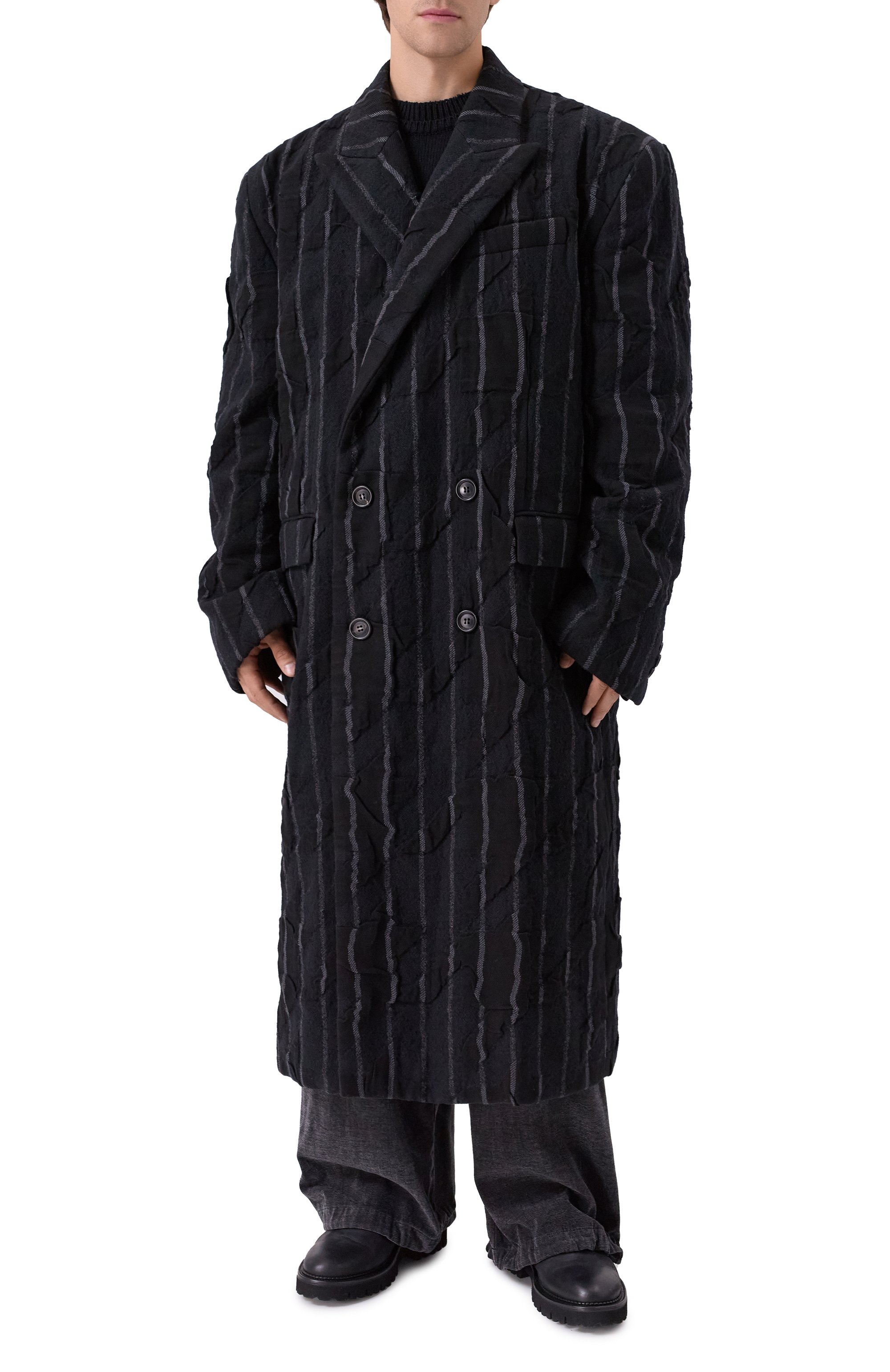 Пальто из шерсти и хлопка JUUN.J, арт. JC5930H37, фото 3