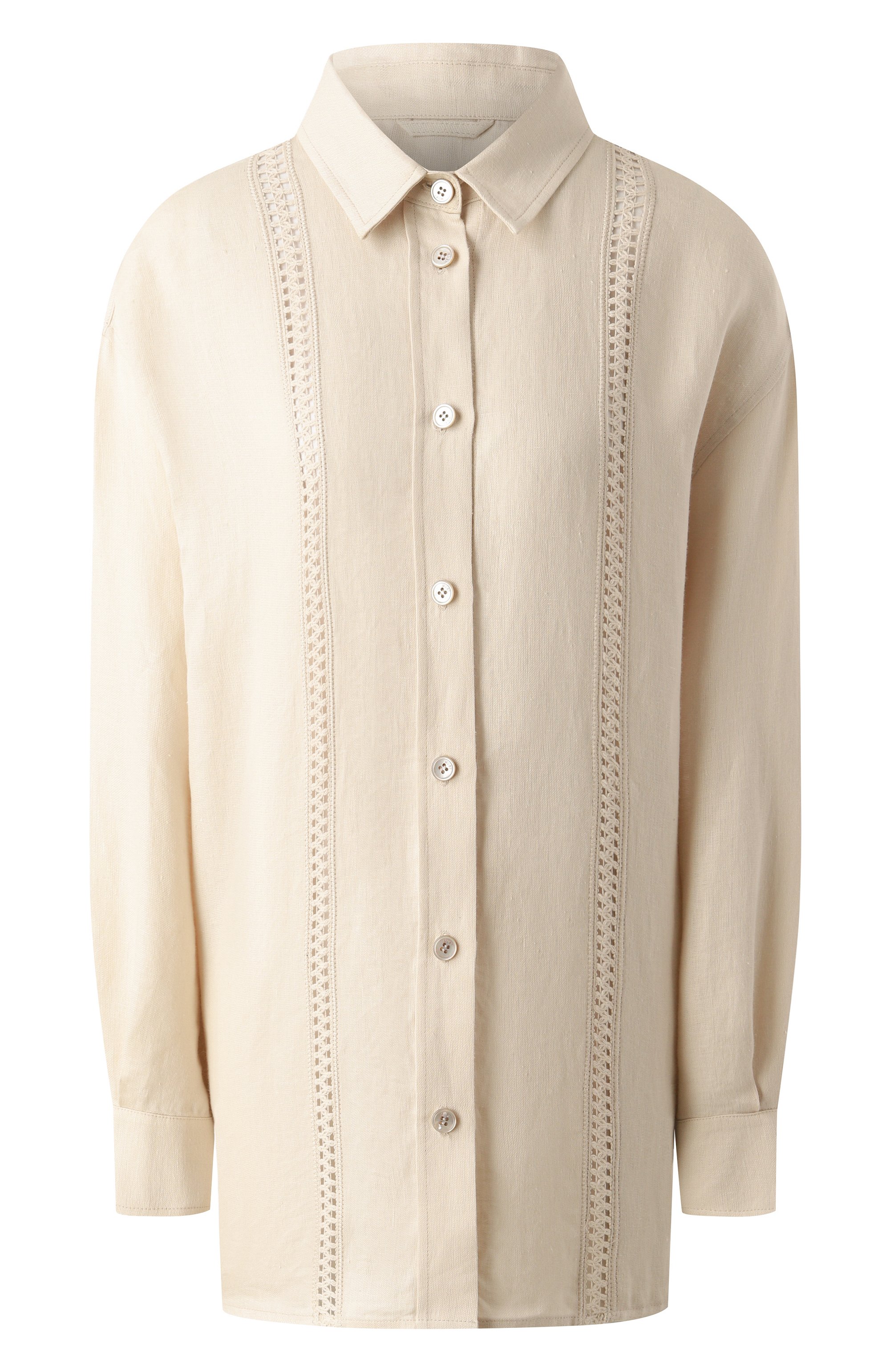 Льняная рубашка MVST, арт. TXBGM-Y074, фото 1