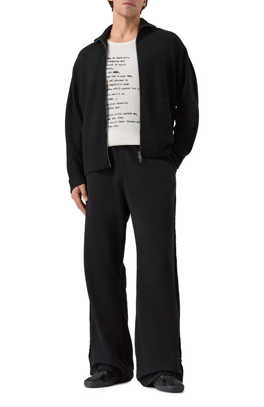 Хлопковая майка Ann Demeulemeester B0013216/FA659 Белый  B0013216/FA659 Фото 2