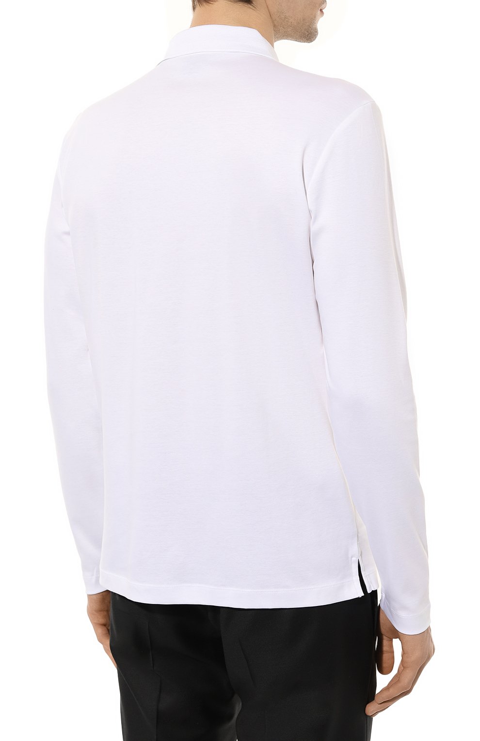 Хлопковое поло BOSS, арт. 50485162, фото 4