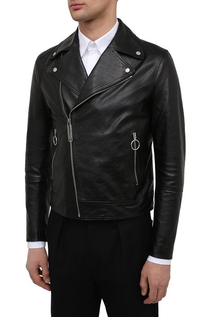 Кожаная куртка OFF-WHITE, арт. 0MJG017S21LEA001, фото 3