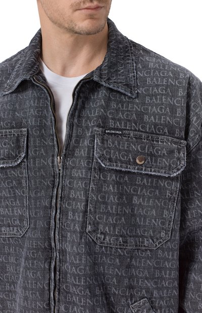 Джинсовая куртка BALENCIAGA, арт. 856919/TTWA5, фото 5